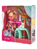 Lalki dla dziewczynek - Simba Lalka "Cat tree" z akcesoriami - 3+ - miniaturka - grafika 1