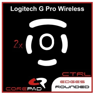 2 x CorePad Ślizgacze Logitech G Pro Wireless CTRL - Podkładki pod mysz 2 x CorePad Ślizgacze Logitech G Pro Wireless CTRL - Podkładki pod mysz - miniaturka - grafika 1