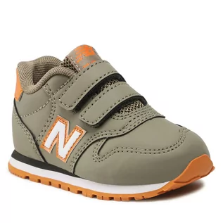 Buty dla chłopców - Sneakersy New Balance - IV500NGO Zielony - grafika 1