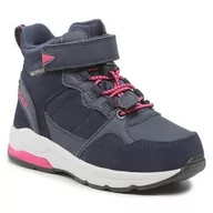 Śniegowce damskie - Śniegowce CMP - Kids Hadil Leather Wp Urban Shoes 3Q84524 Black Blue N950 - miniaturka - grafika 1