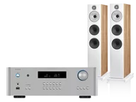 Zestawy stereo - Rotel RA-1572 MkII (srebrny) + 603 S3 (dąb) - miniaturka - grafika 1