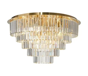 Plafon MILANO 12xE14/40W/230V złoty - Lampy sufitowe - miniaturka - grafika 1