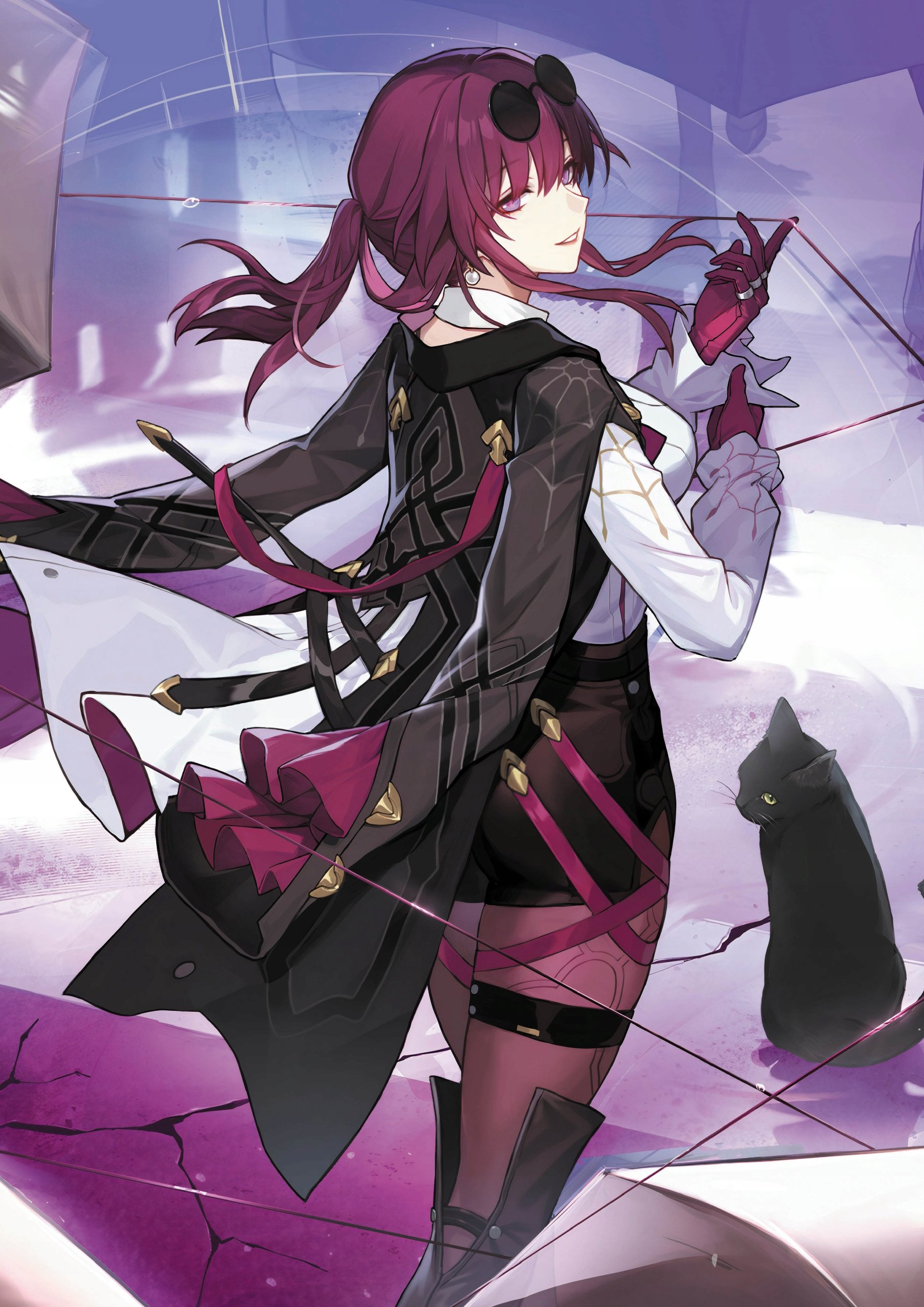 Plakat A3 Honkai Star Rail Hsr Anime Gra Kafka