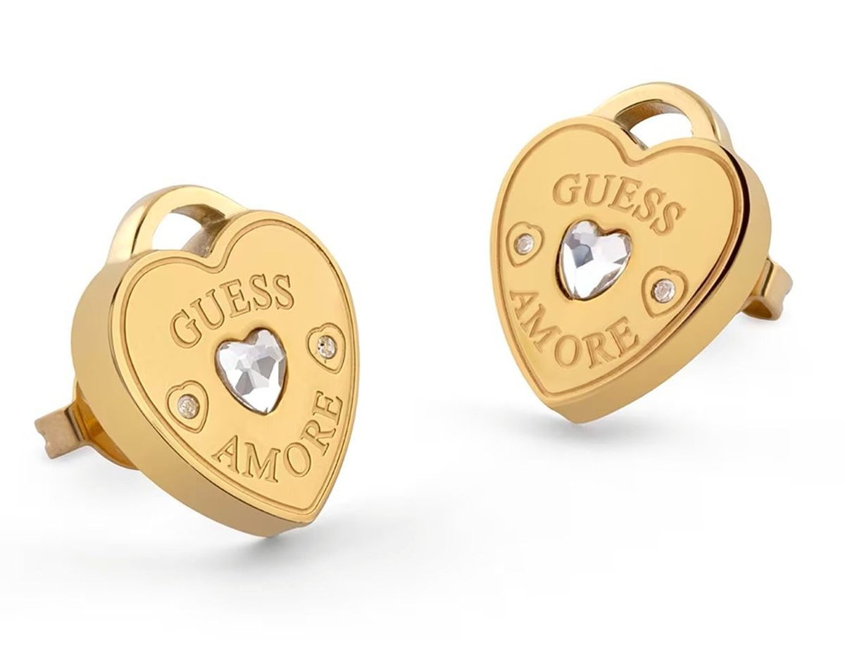 Kolczyki Guess Amore JUBE05058JWYGT/U