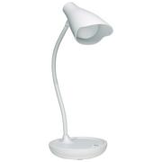 Lampy stojące - Lampka biurkowa UNILUX UKKY biała 400140699 - miniaturka - grafika 1
