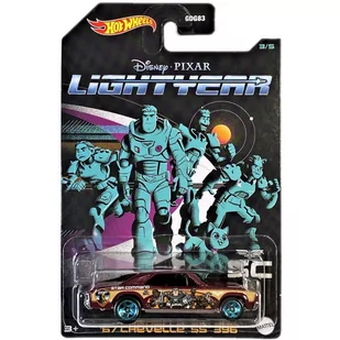HOT WHEELS DISNEY PIXAR LIGHTYEAR BUZZ ASTRAL '67 CHEVELLE SS 396 HDG80 3/5 - Samochody i pojazdy dla dzieci - miniaturka - grafika 1