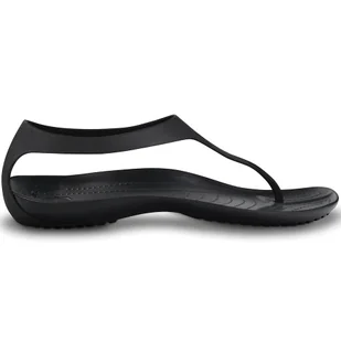 Crocs sandały damskie Sexi Flip Wmns czarne 11354 060 - Sandały damskie - miniaturka - grafika 1