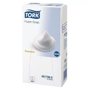 Mydło w piance Tork 800 ml perfumowane różowe - Mydła - miniaturka - grafika 1