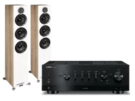 Zestawy stereo - Yamaha R-N1000A (czarny) + Debut Reference F5 (biały) - miniaturka - grafika 1