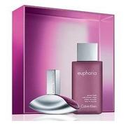 Zestawy perfum damskich - Calvin Klein Euphoria zestaw Edp 50ml + 100ml Balsam dla kobiet - miniaturka - grafika 1