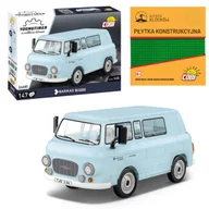 Klocki - Cobi 24600 Samochód Dostawczy Barkas B1000 147 El. + PŁYTKA - miniaturka - grafika 1