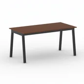 Stoły i stoliki do biura - B2B Partner Stół PRIMO BASIC z czarnym stelażem, 1600 x 800 x 750 mm, czereśnia 499331 - miniaturka - grafika 1
