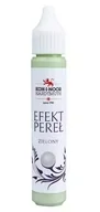 Kredki, ołówki, pastele i pisaki - KIN efekt pereł 30 ml zielony - miniaturka - grafika 1