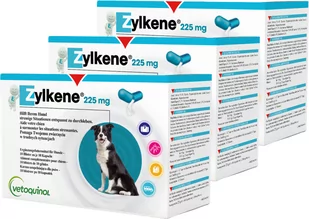 Vetoquinol Zylkene 225mg 30 tabletek dla psów o wadze 10-30 kg 53979-uniw - Suplementy i witaminy dla psów - miniaturka - grafika 1