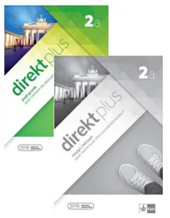 Direkt plus 2a. Podręcznik wieloletni i zeszyt ćwiczeń do języka niemieckiego - podręcznik - Książki do nauki języka niemieckiego - miniaturka - grafika 1