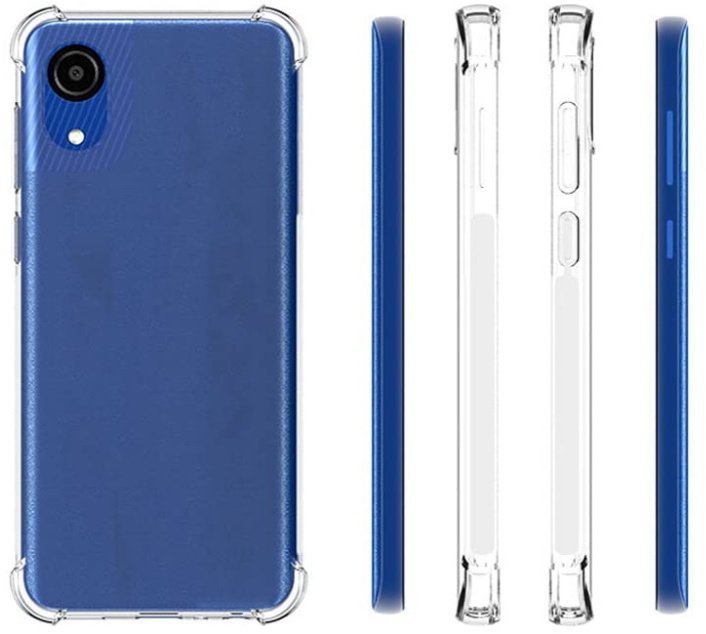 iLike Tylny pokrowiec Samsung Galaxy A03 A035F/A03S A037F Silicone case Transparent