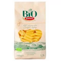 Granoro MAKARON PENNONI RIGATI BIO 500 g - 8007290133434 - Makaron - miniaturka - grafika 1