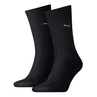 Skarpetki damskie - PUMA Męskie skarpety Classic (2 sztuki), Schwarz, 46 EU - miniaturka - grafika 1