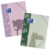 Teczki i skoroszyty - Oxford, Teczka z gumką Kids A4 - miniaturka - grafika 1