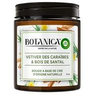Świece - Botanica by Air Wick duża świeca zapachowa XL – do 90 godzin – zapach: słodka trawa i drzewo sandałowe – zrównoważona produkcja z naturalnych składników – 1 x 500 g świeca w słoiku - miniaturka - grafika 1