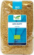 Ziarna i nasiona roślin strączkowych - Len Złoty BIO 1kg - Bio Planet - miniaturka - grafika 1