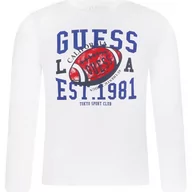 Koszulki dla chłopców - Guess Longsleeve | Regular Fit - miniaturka - grafika 1