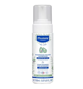 Mustela Bebe Foam Szampon dla noworodków 150ml - Kosmetyki kąpielowe dla dzieci - miniaturka - grafika 1