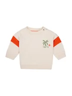Bluzy i sweterki niemowlęce - Noppies Bluza "Ocelot" w kolorze kremowym - miniaturka - grafika 1