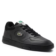 Półbuty męskie - Sneakersy Lacoste Lineset 746SMA0045 Blk/Blk 02H - miniaturka - grafika 1