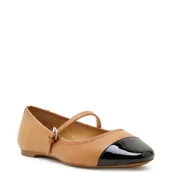 Baleriny - Michael Kors Skórzane baleriny - miniaturka - grafika 1