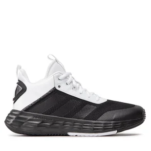 Buty do koszykówki adidas Ownthegame 2.0 GY9696 Czarny - Buty sportowe męskie - miniaturka - grafika 1