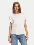 Bluzki damskie - BOSS Bluzka Beliniara 50540635 Biały Regular Fit - miniaturka - grafika 1