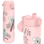 Butelki termiczne - Ion8 Bidon Termos Butelka Termiczna Stalowa Stal Nierdzewna Double Wall 500 ml Różowy Koala - miniaturka - grafika 1