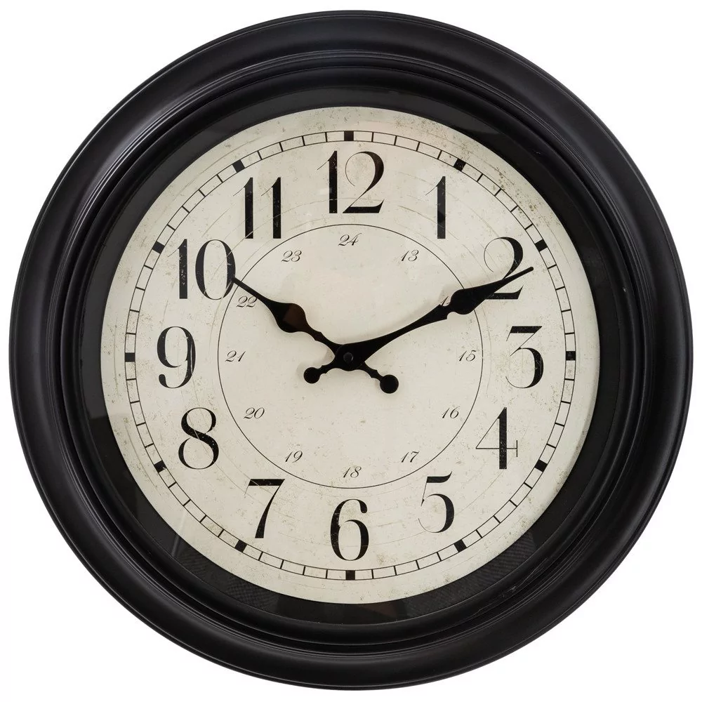 Zegar ścienny Nelson Black 40 cm