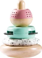 Zabawki interaktywne dla dzieci - Hape Hape Stacking Tower - miniaturka - grafika 1