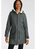 Kurtki damskie - Jack Wolfskin Parka funkcyjna "Winter Village" w kolorze zielonym - miniaturka - grafika 1