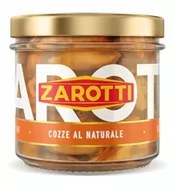 Konserwy i dania rybne - ZAROTTI Cozze Naturale małże w zalewie 110g - miniaturka - grafika 1