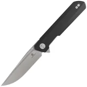 Noże - Nóż składany Bestechman Dundee Black G10, Stonewash / Satin D2 by Ostap Hel (BMK01A) - miniaturka - grafika 1
