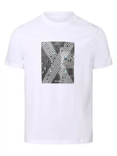 Armani Exchange - T-shirt męski, biały - Koszulki męskie - miniaturka - grafika 1
