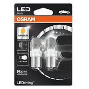 Żarówki samochodowe - OSRAM P21W** Amber 12V 2W BA15s - miniaturka - grafika 1