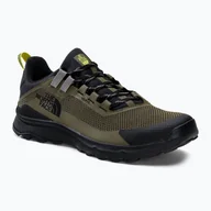 Buty trekkingowe męskie - Buty trekkingowe męskie The North Face Cragstone zielone NF0A5LXDWMB1 - miniaturka - grafika 1