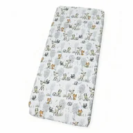 Prześcieradła dla dzieci - PRZEŚCIERADŁO 52x89 DO DOSTAWKI ŁÓŻECZKA Z GUMKĄ BAWEŁNIANE Kerstin - miniaturka - grafika 1