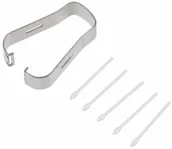 Części serwisowe do telefonów - 5 x KOŃCÓWKA WKŁAD RYSIKA DO SAMSUNG TAB S6 S7 S8 S9 Lite NOTE 10 20 BIAŁY - miniaturka - grafika 1