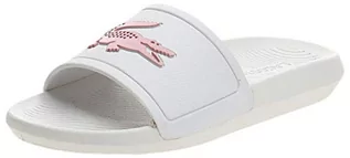 Klapki i japonki damskie - Lacoste klapki damskie 37cfa0005, Blanc White Light Pink 1y9, 37 eu - grafika 1