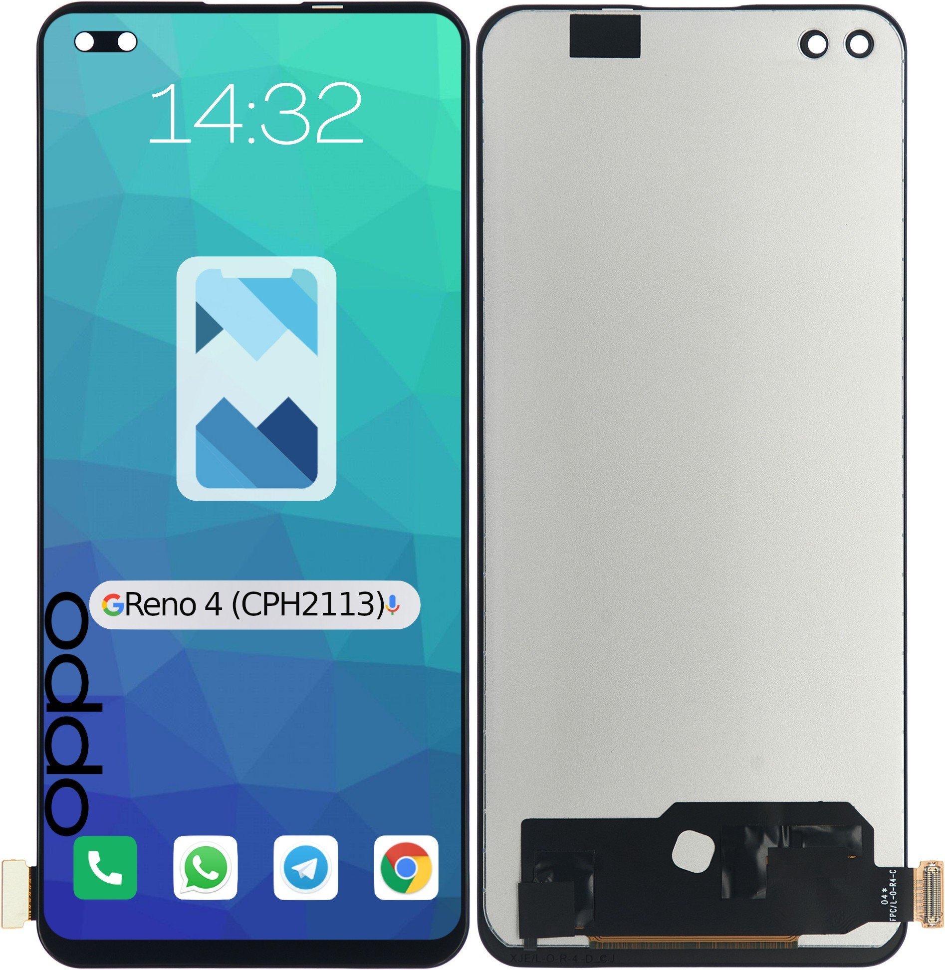 Wyświetlacz LCD Ekran Szybka Dotyk do Oppo Reno 4 CPH2113 INCELL