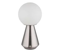 Lampy ogrodowe - Globo 21029N - LED Ściemnialna akumulatorowa dotykowa lampa stołowa SORA 1,5W/5V 1800 mAh chrom - miniaturka - grafika 1