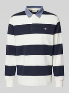 Koszulki męskie - Bluza o kroju regular fit z wyhaftowanym logo model ‘CHAMBRAY’ - miniaturka - grafika 1