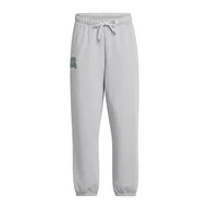 Spodnie sportowe damskie - Spodnie damskie Under Armour Icon Heavyweight Terry Oversized - miniaturka - grafika 1