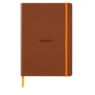 Notesy i bloczki - Notatnik Rhodia A5, miękka oprawa, linie, miedziany - miniaturka - grafika 1