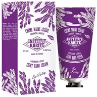Kremy i maski do rąk - Institut Karité Paris Instytutu karité Paris światła Shea krem do rąk dzięki czemu Fee  lawenda 75 ML IK0504 - miniaturka - grafika 1